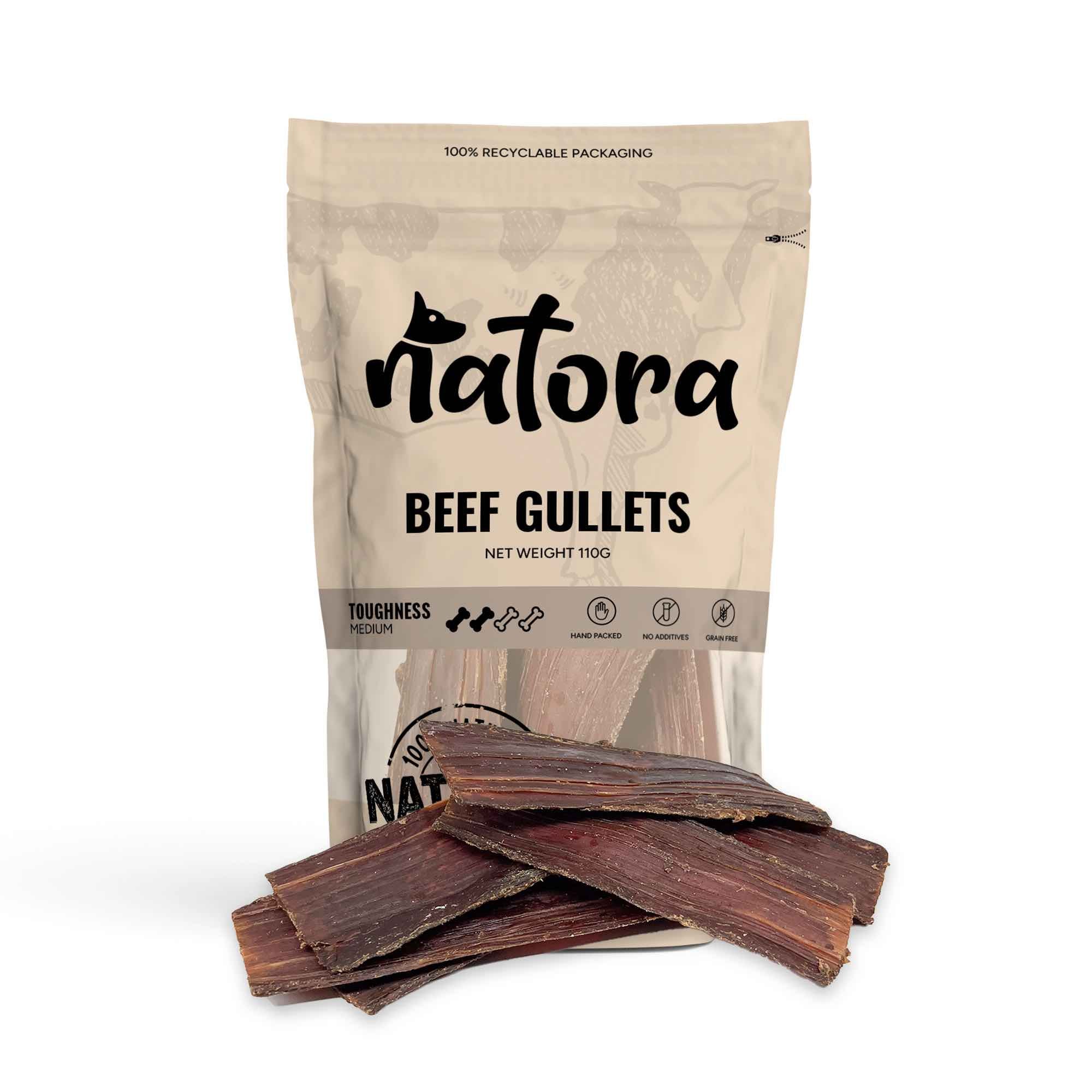 Gullets Offal Beef Gullets For Dogs | Beef Oesophagus Dog Treats – Natora