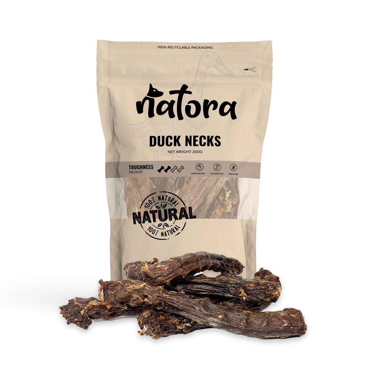 duck necks natural dog treats